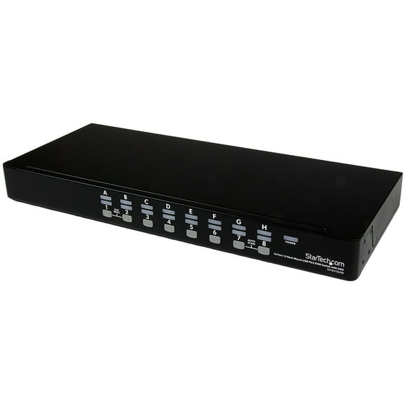 16PORT USB PS2 KVM SWITCH 1U RACKMOUNT WITH OSD
