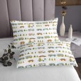 thumbnail image 3 of Erosebridal Happy Camping Coverlet Set King,Camper RV Car Bedding Set,Kids Room Decorative,3-Piece, 3 of 5
