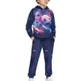 thumbnail image 3 of DISNIMO Galaxy Axolotl Hoodie Outfits for Girls 4-5 Hoodie with Pants for Boys 2 Piece Hoodie Set for Girls Pullover Hoodies And Joggers for Kids Tracksuit Set Girls Sweatshirt with Pockets, 3 of 7