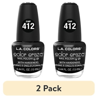 2 pack) (2 pack) L.A. COLORS Color Craze Nail Polish, Circuits