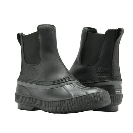 Sorel Cheyanne II Chelsea Black/Dark Grey Men's Waterproof Boots (Best Waterproof Chelsea Boots)