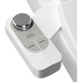 thumbnail image 1 of SAMODRA Non-Electric Bidet - Self Cleaning Dual Nozzle (Frontal and Rear Wash) Fresh Water Bidet Toilet Seat Attachment with Independent Adjustable Water Pressure, 1 of 7