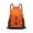 Orange_New#14, variant on Water Resistant Drawstring Backpack Large Capacity with Side Mesh Pockets, Oxford Gym Sack Bag for Sport Hiking Travel