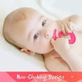 thumbnail image 7 of Baby Teething Toys Teethers for Baby Easy to Hold Chewing Teethers Gift, Freezer Safe for Infants and Toddlers (2-Pack), 7 of 7