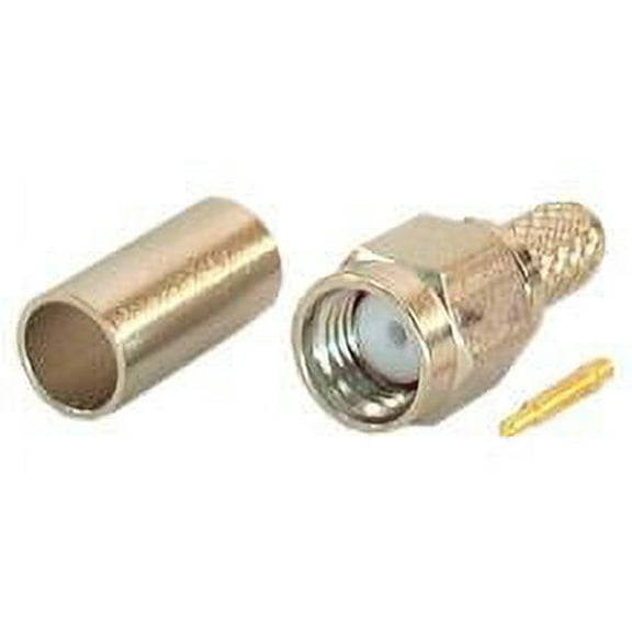 IEC SMAM-RG58 SMA Male Coax Connector for RG58