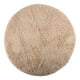 thumbnail image 3 of KDJ Round Fluffy Ultra Soft Area Rugs for Bedroom Plush Shaggy Carpet for Kids Room Bedside Nursery Mats, 1.9ft, Camel, 3 of 9
