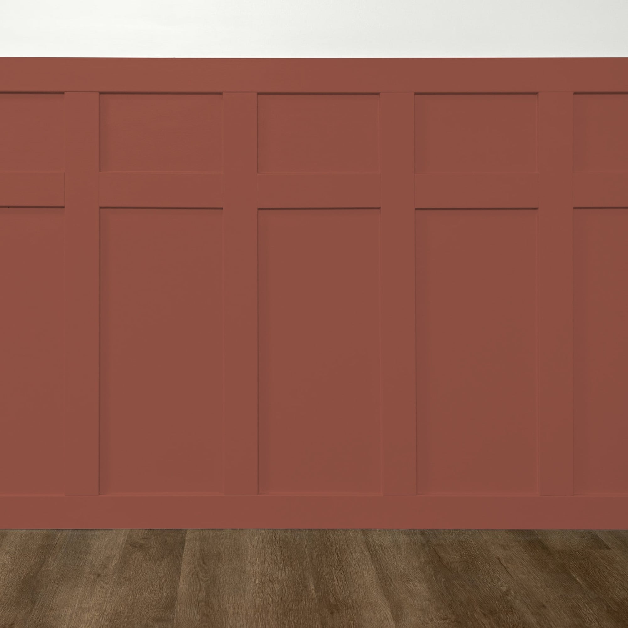 Glidden One Coat Baked Bean / Red Semi-Gloss Interior Paint with Primer, 1 Gallon