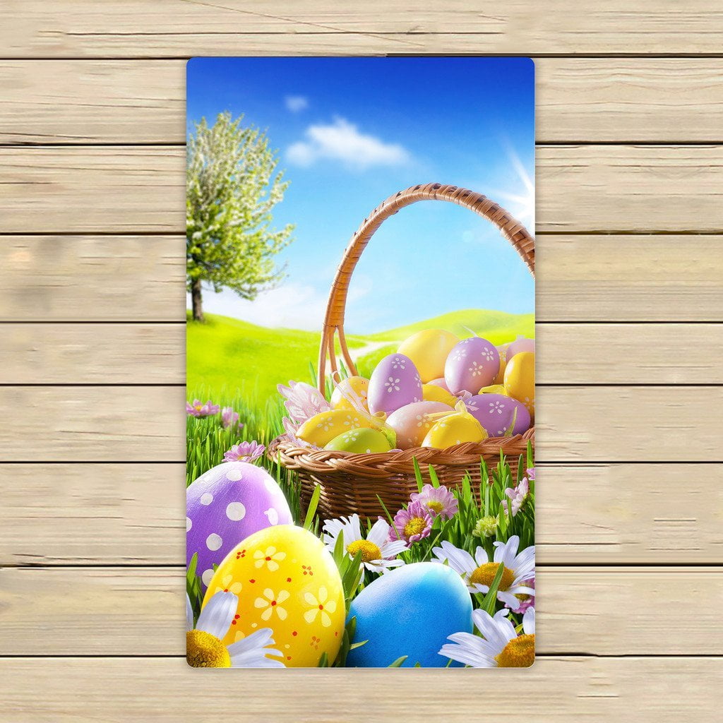 GCKG Happy Easter Hand Towel,Spa Towel,Beach Bath Towels,Bathroom Body