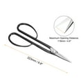 thumbnail image 2 of Uxcell Bonsai Scissors 8.8 Inch 223mm Bonsai Tool Pruning Trimming Shears Branch Cutter, Black, 2 of 7
