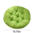 thumbnail image 6 of Tianherq 2 Pack Round Floor Pillows for Adults, Seat Cushions for Office Chair Pads Garden Patio Furniture Desk Stool Pad 15.7in, Green, 6 of 6