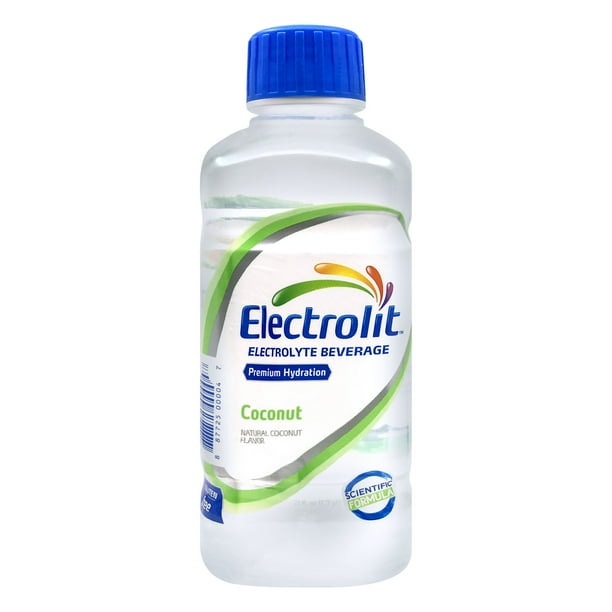Electrolit Hydration Drink, Natural Coconut Flavor, 21.0 FL OZ