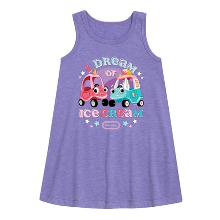 

Little Tikes - I Dream of Ice Cream - Toddler & Youth Girls A-line Dress