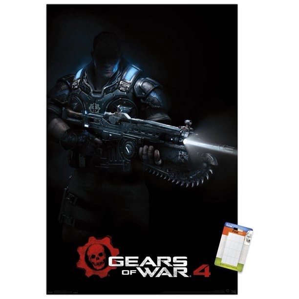 Gears of War 4 Teaser Key Art Wall Poster, 22.375" x 34"