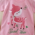 thumbnail image 6 of JUMEYU Baby Clothes for Boys Newborn Baby Rompers Unisex Romper Short Sleeve Baby Romper 0 3 6 9 12 18 24 Months (Light Pink,0-3 Months), 6 of 7