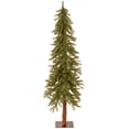 thumbnail image 3 of 5 ft. Artificial Hickory Cedar Christmas Tree, Green, Includes Stand, 3 of 6