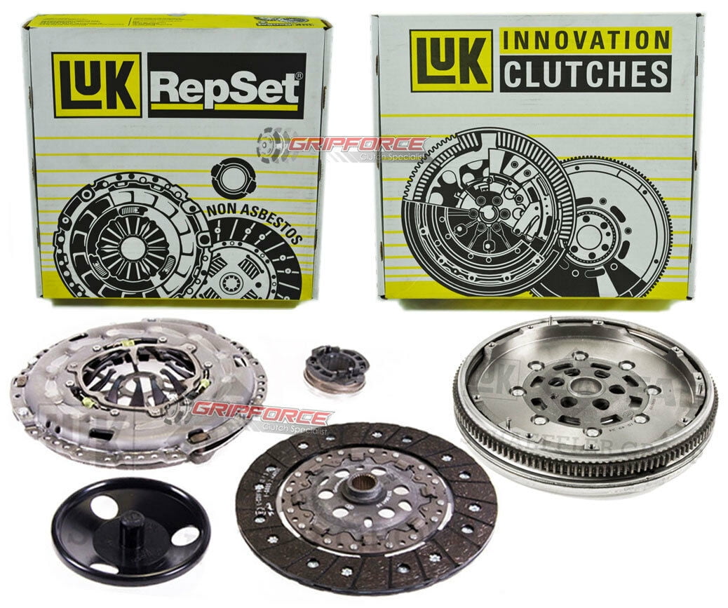 FXR LuK Clutch Kit+dmf Flywheel Fits 05-10 VW Jetta Bora 1.9L Turbo Diesel TDI BRM Eng