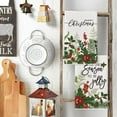 thumbnail image 4 of &nbsp;SOME THING Holly Merry Christmas Kitchen Towels Dish Towels, 18x26 Inch Holiday Jolly Winter Decoration Hand Towels Set of 2, 4 of 6