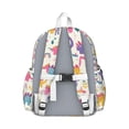 thumbnail image 3 of Cute Dinosaur Pattern Backpack for School,Cute School Bag,Schoolbag with Adjustable Shoulder Straps & Padded Back,13.4"x11"x4.7", 3 of 6