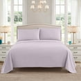 thumbnail image 2 of Sweet Home Collection 1500 Series Bed Sheets - Extra Soft Microfiber Deep Pocket Sheet Set - Lilac, Twin, 2 of 6