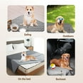 100 Double Sided Waterproof Dog Bed Cover, Pet Blanket, Sofa Furniture