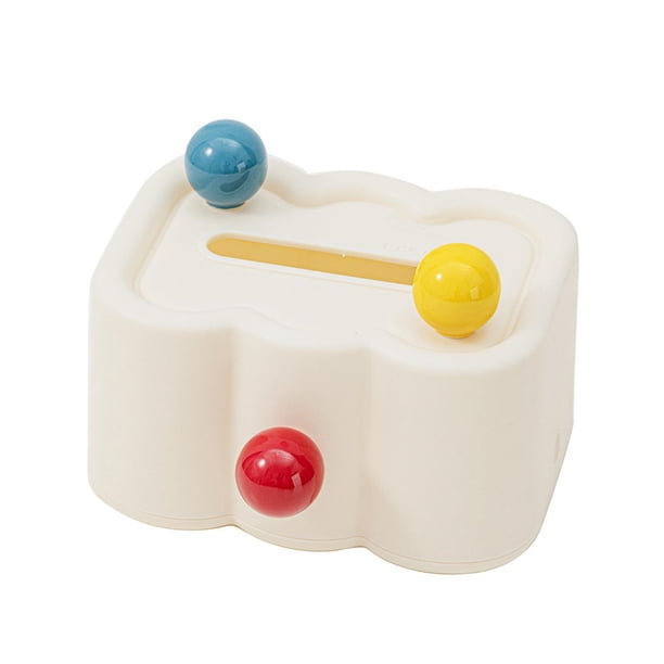Soporte para pañuelos, cubierta de caja de pañuelos, dispensador de servilletas decorativo, caja de papel, servilletero para dormitorio, sala de Fondo blanco