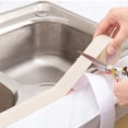 thumbnail image 3 of Whataatahia Sellador de calafateo de cinta autoadhesiva de PVC para sellado de paredes y bañeras, tira de calafateo, cinta selladora, sellador de azulejos de ducha, 3 of 6