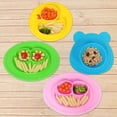 thumbnail image 3 of Wrapables® Silicone Placemat + Suction Food Bowl for Baby, Blue Bear, 3 of 7