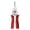 Red, variant on 16-in-1 Wire Stripper Twister with LED & Audible Voltage Tester, Rechargeable Cable Scissors, Cutter, Crimper & Twister for Electricians and DIY Use
