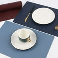 AQQW Rectangle Placemat Coaster Antiscald HeatResistant Nonslip