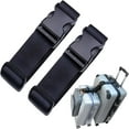 thumbnail image 2 of GASTROPOD Luggage Straps, Heavy Duty Adjustable Suitcase Belt Travel Attachment for Connecting Your Luggage (Black), 2 of 2
