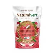 Naturalvert Organic, Gluten free, Vegan granola- Coconut Cranberry Vegan (12oz)