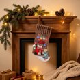 thumbnail image 4 of Jumbo 3D Christmas Stockings, Light‑up Christmas Stocking, Large Xmas Stocking with 3D Character Appliques & LED Lights, Vintage Hanging Gift Sack for Fireplace Mantel Home Holiday Decoration, 4 of 7