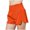 Orange, variant on Lenpel Running Shorts for Women Elastic High Waisted Quick Dry Sports Workout Shorts Lightweight Athletic Shorts
