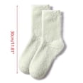 thumbnail image 2 of Cute Mink Velvet Socks For Women Girls Autumn And Winter Elastic Thicken Thermal Coral Velvet Sleep Plush Floor Plush Socks, 2 of 10
