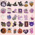 thumbnail image 2 of Broche De Sombrero De Mago Creativo Pin Mágico Gato Halloween Bruja Forma De Calabaza Ropa Joyería Esmalte Insignia De Solapa Regalos Para Amigos, 2 of 4