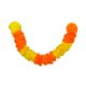 thumbnail image 2 of Guirnalda de caléndula decoración del Día de los muertos de México decoración de Halloween flores de caléndula artificiales reutilizables portátiles p Amarillo naranja, 2 of 8