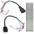 thumbnail image 4 of Gsuatey 9 Pin Truck & Plow Side Repair Harness for Western Fisher Snow Plow, Replace 49308, 49317, 49366, 49366K, 1315315, 1315310, 4 of 19
