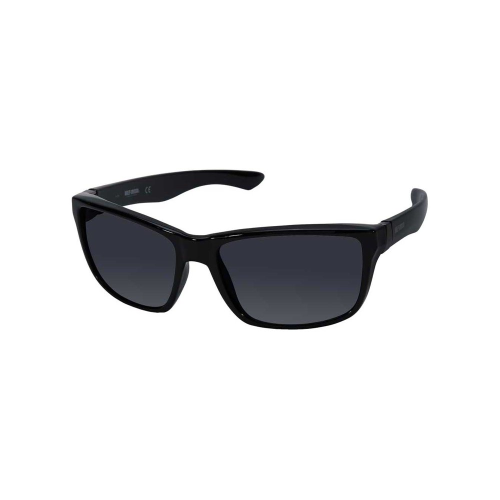 HarleyDavidson HarleyDavidson Men's Sport Wrap Sunglasses, Shiny