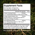 thumbnail image 3 of Ginseng + Ginkgo Biloba Supplements,Support Brain Memory & Focus,Energy & Immune System,120 Capsules, 3 of 3