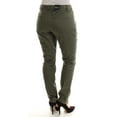 thumbnail image 2 of I-N-C Womens Skinny Casual Chino Pants, Green, 18, 2 of 2