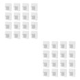 thumbnail image 2 of Cateissary Soportes de estante Autoadhesivo Extraíble Traceless Rack Clavijas Partición Gancho Soportes Gabinete de pared Baño Dormitorio No.05 2piezas, 2 of 6