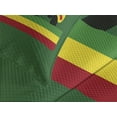 thumbnail image 4 of Ambesonne Jamaican Quilted Bedspread Set 3 Pcs, Reggae Themed Hat, King Size, Green Multicolor, 4 of 5