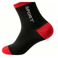 thumbnail image 5 of lcziwo Sports Socks Men Pack Crew 10 Pairs Elastic Cuff Athletic Running Sock Cotton Breathable Moisture Wicking US Size 37-45, 5 of 7