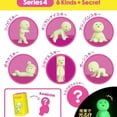 thumbnail image 3 of Dreams Smiski Glow In The Dark Figure, Series 4, Random Style, 1 Pack, 3 of 3