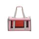 thumbnail image 2 of Bolsa De Transporte Para Mascotas Transportín para perros y gatos, bolso transpirable para mascotas con cremalleras de seguridad (rosa) Likrtyny Libre de BPA, 2 of 7