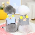 thumbnail image 3 of NIBOLOG Pet Shirt Soft Touch All Match Cotton Cozy Attractive Dog Vest Puppy Supplies, 3 of 8