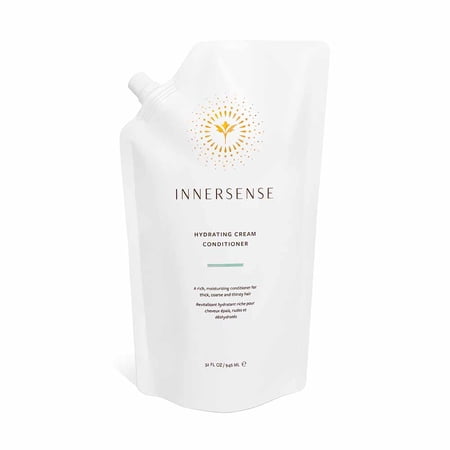 Innersense Organic Beauty - Natural Hydrating Cream Conditioner | Non-Toxic, Cruelty-Free, Clean Haircare (32 oz Refill Pouch)