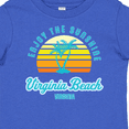 thumbnail image 4 of Inktastic Summer Enjoy the Sunshine Virginia Beach Virginia in Blue Boys or Girls Baby T-Shirt, 4 of 5