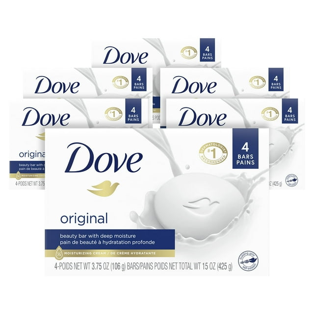 Crema hidratante Beauty Bar Dove Original 24 x 100 g
