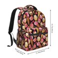 thumbnail image 2 of Disketp Ice Cream Cake Mochila Estampada para Hombre y Mujer – Mochila Ligera Clásica con Múltiples Bolsillos para Universidad, Trabajo y Viajes-One Size, 2 of 5